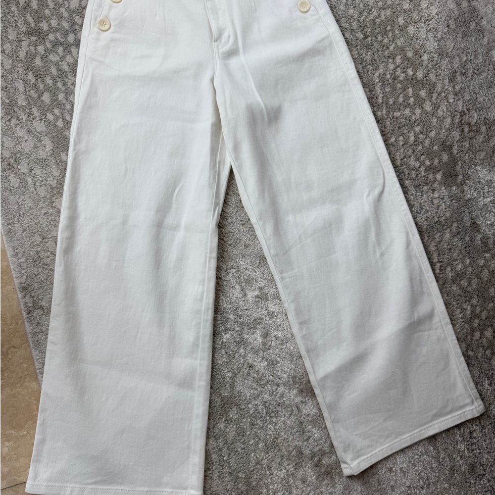 Women's White Flare & Wide Leg Jeans